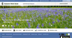 Desktop Screenshot of farmersebank.com